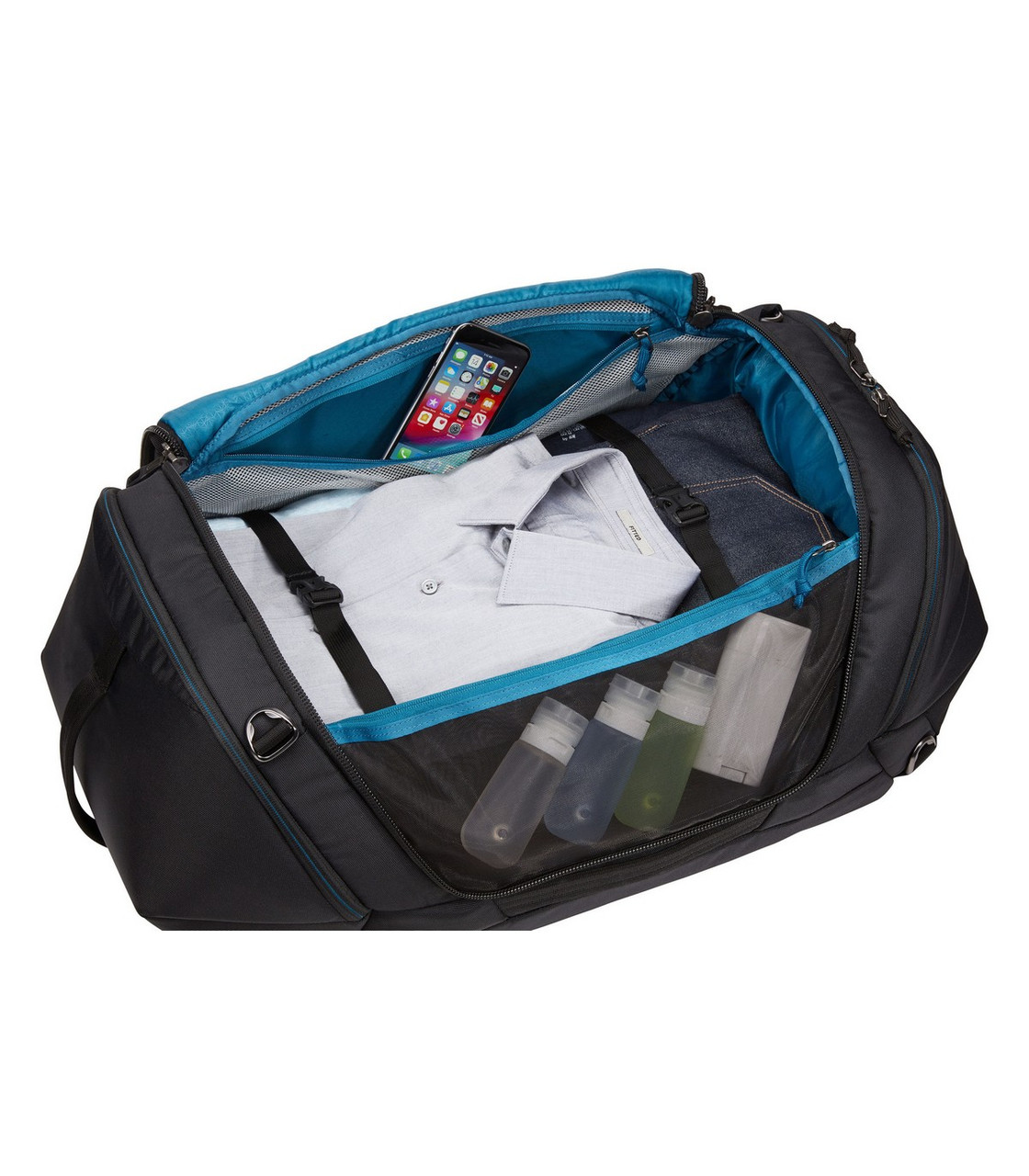 TSWD360BLK Багажная сумка Thule Subterra Duffel 60л, черная (3204026) - фото 4 - id-p211417187