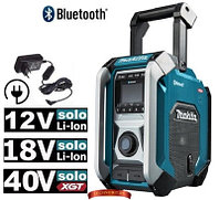 Аккумуляторное радио Makita MR006GZ (12-18-40V, без аккумулятора, от сети, Bluetooth)