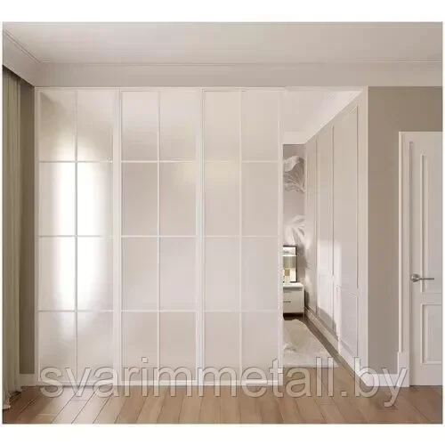 Межкомнатные перегородки, в стиле лофт (LOFT), белый
