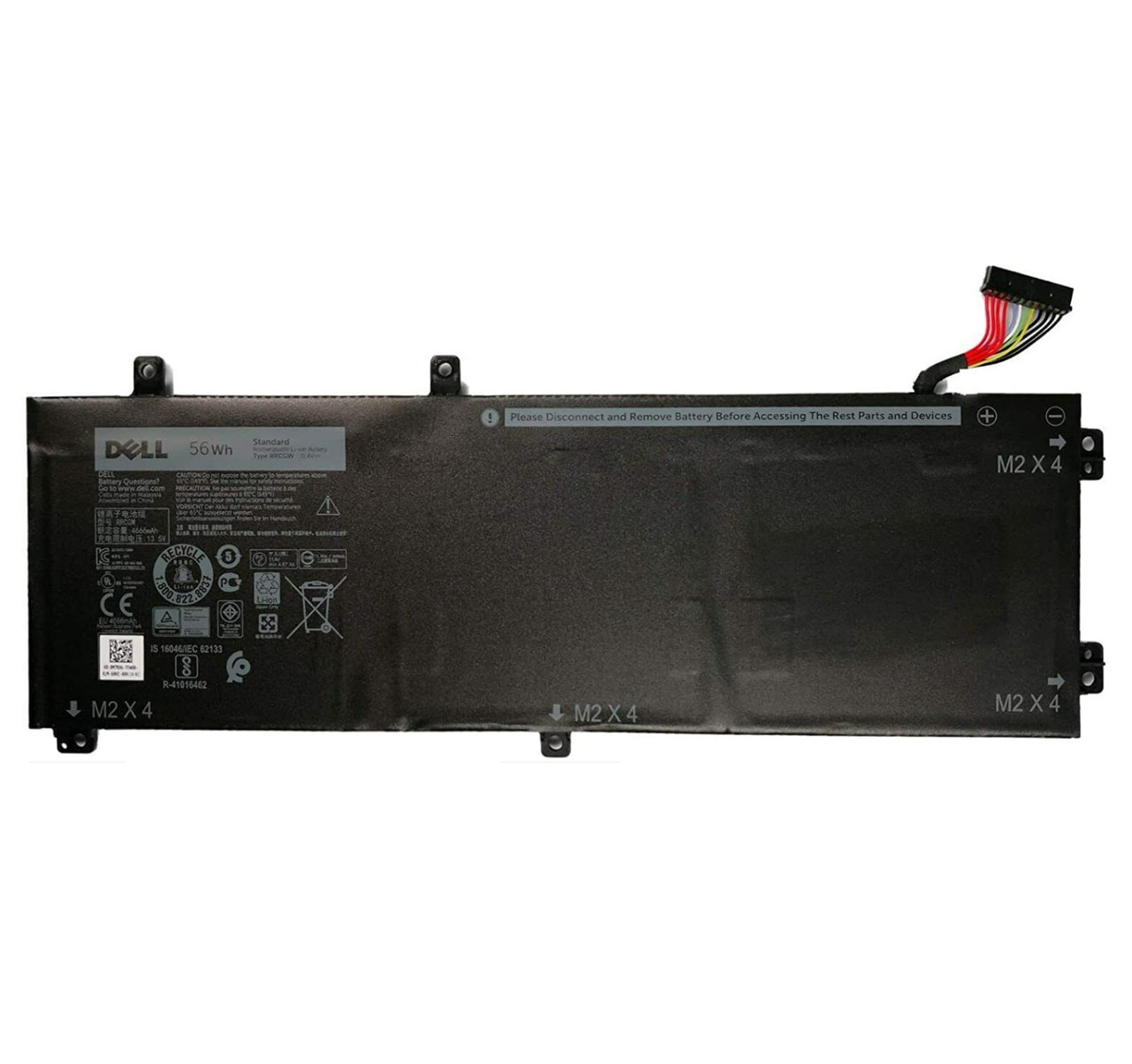 Оригинальная аккумуляторная RRCGW батарея для ноутбукa Dell XPS 15 9550 9560 Precision 5510 - фото 1 - id-p211421028