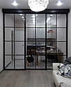 Интерьерные перегородки, в стиле лофт (LOFT), черный, фото 9