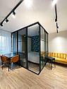 Раздвижные межкомнатные перегородки, в стиле лофт (LOFT), черный, фото 7