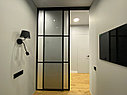 Раздвижные межкомнатные перегородки, в стиле лофт (LOFT), черный, фото 9