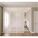 Раздвижные межкомнатные перегородки, в стиле лофт (LOFT), белый, фото 3