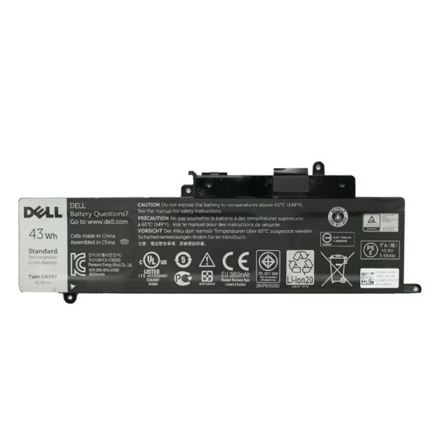 Оригинальная аккумуляторная батарея GK5KY для ноутбука Dell Inspiron 11 3000, 3147, 3148, 3152, 3157, 3158 - фото 1 - id-p211427106