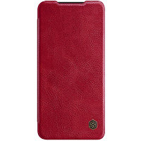 Кожаный чехол Nillkin Qin Pro Leather Case Красный для Samsung Galaxy S22 Ultra