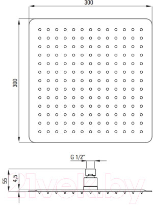 Душевая система Deante Box BXYZ0ECT - фото 6 - id-p211431691