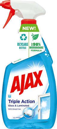 Чистящее средство для стёкол Ajax Tripple Action 500 мл., фото 2