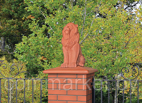 Колпак для столбов забора King Klinker LION - фото 2 - id-p211434794