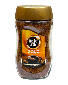 Кофе растворимый сублимированный Café d’Or GOLD, 200 г