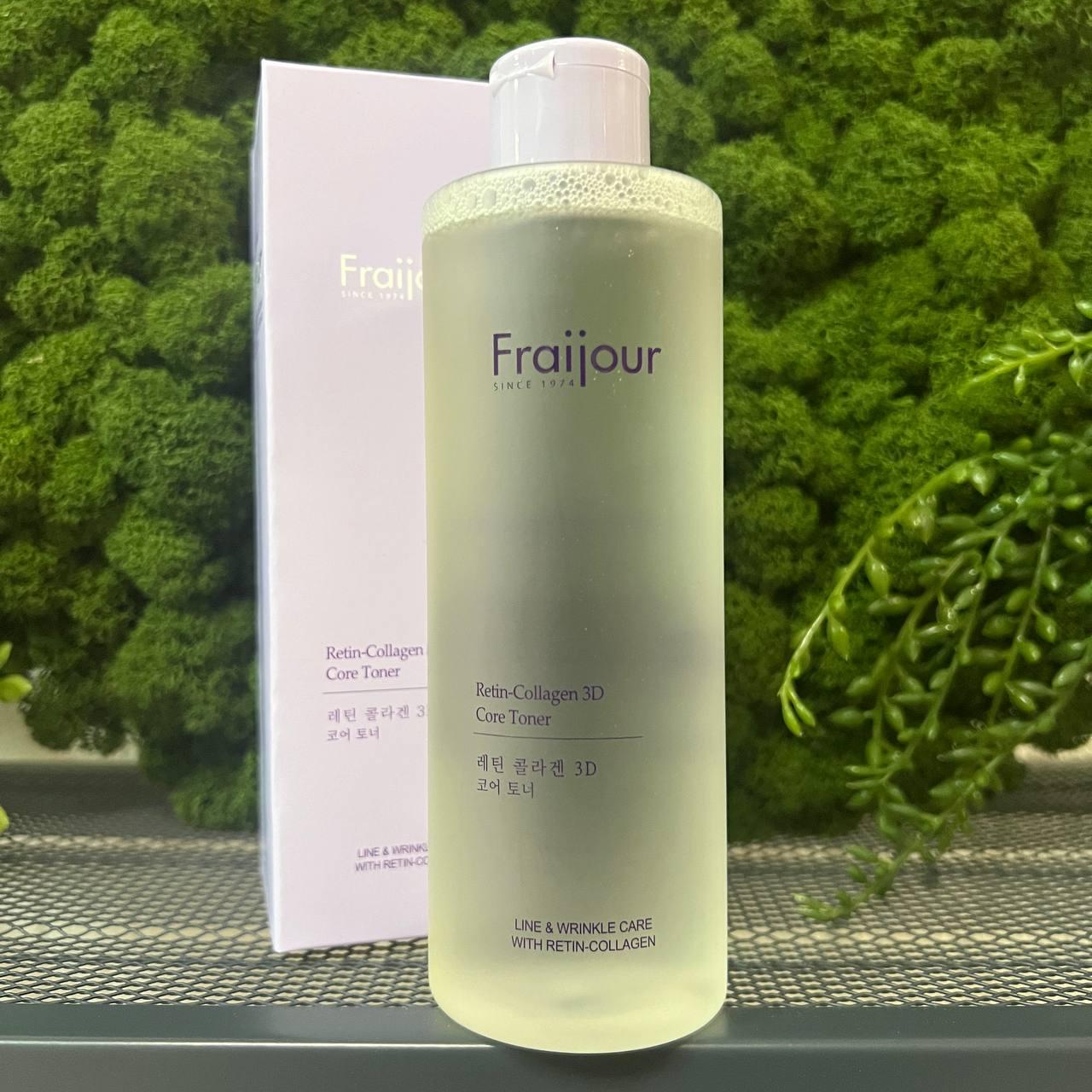 Тонер для лица Fraijour с коллагеном и ретинолом Retin-Collagen 3D Core Toner 250 мл - фото 1 - id-p191054407