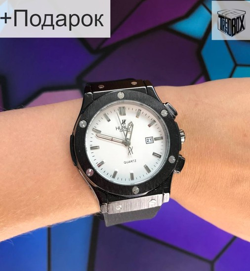 Часы Hublot Копия+ подарок - фото 3 - id-p211435638