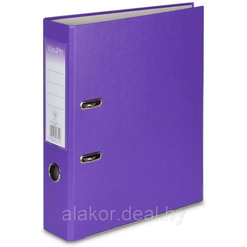 Папка-регистратор А4, "Vaupe", ПВХ ЭКО A4, фиолетовый, 50мм - фото 1 - id-p211435645