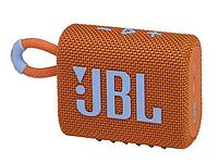 Портативная колонка для телефона улицы велосипеда JBL Go 3 Orange мини музыкальная переносная беспроводная