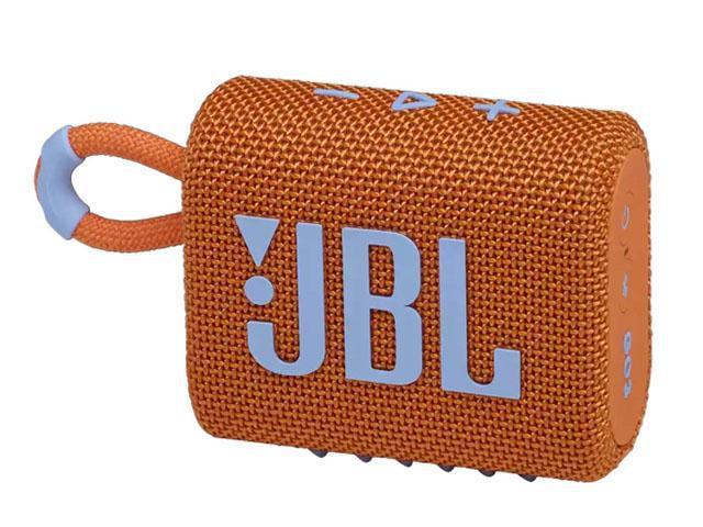Портативная колонка для телефона улицы велосипеда JBL Go 3 Orange мини музыкальная переносная беспроводная - фото 1 - id-p211414471