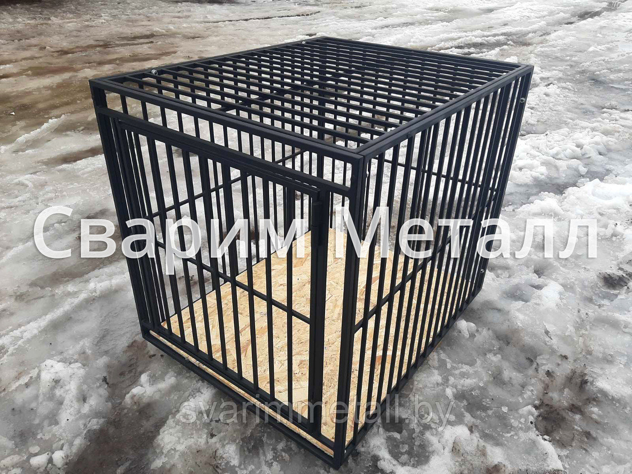 Металлический вольер, для животных