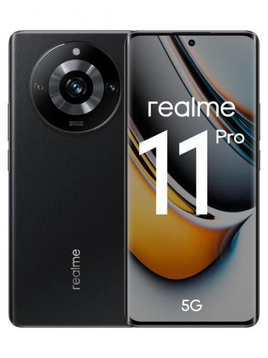 Сотовый телефон Realme 11 Pro 5G 8/128Gb Black - фото 1 - id-p211384008
