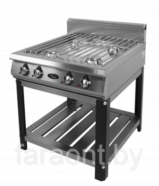 Плита газовая Grill Master Ф4ПГ/900 на подставке (решетка из нержавеющей стали)