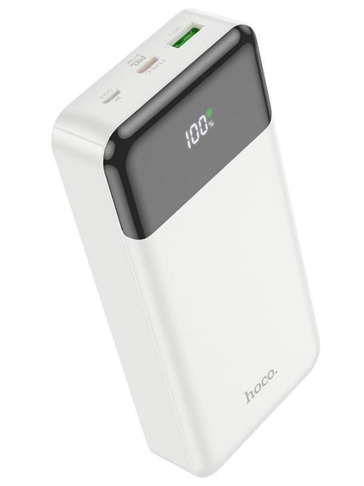 Внешний аккумулятор Hoco Power Bank J102A Cool Figure PD20W+QC3.0 20000mAh White - фото 1 - id-p211412626