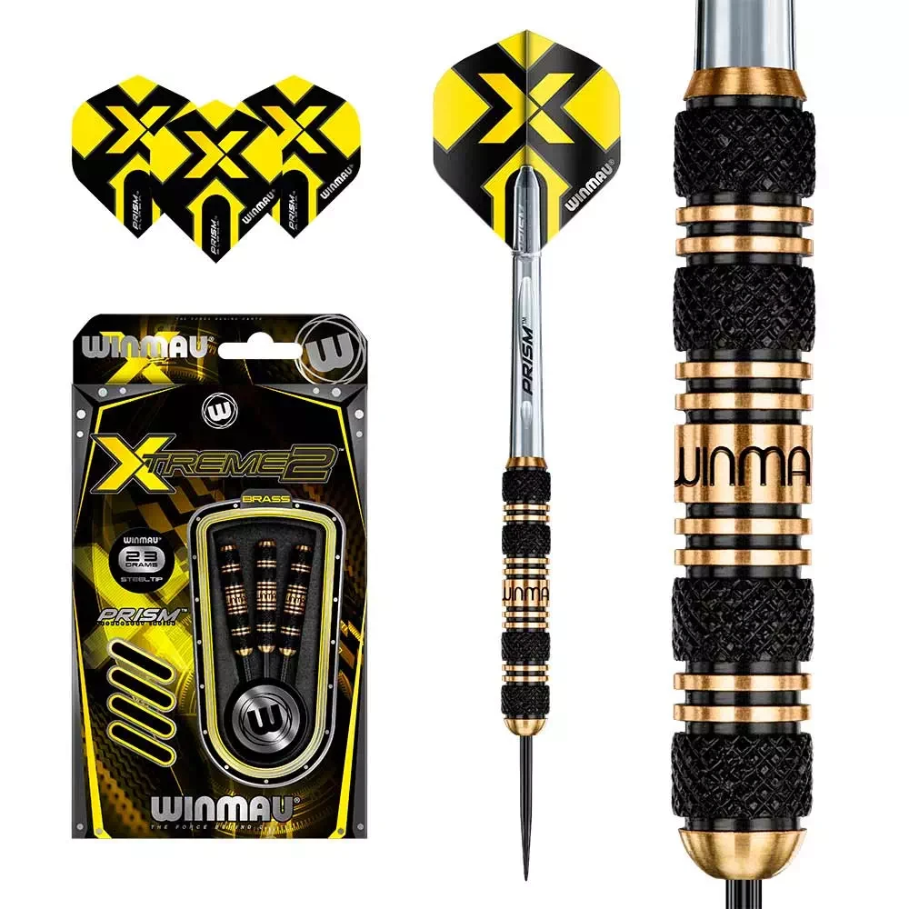 Winmau Xtreme2 23 gr. Латунь. Дротики для дартса - фото 1 - id-p210928137