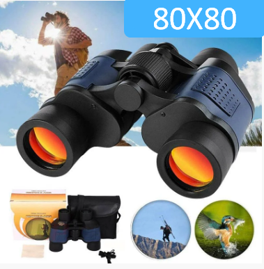 Бинокль Binoculars High Quality 80×80 COATED OPTICS 8mFT AT16000M - фото 1 - id-p211447425