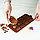 Форма для шоколада 12 ячеек 21х11 см (2,7х3,9 см) "Плитка" цвет шоколадный, фото 5