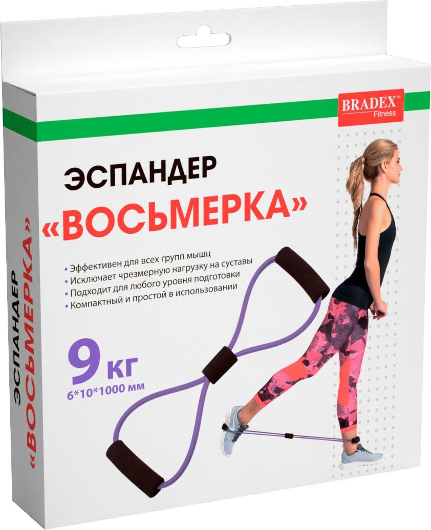 Эспандер «ВОСЬМЕРКА» Bradex SF 0723, 6*10*1000 мм, фиолетовый - фото 7 - id-p211447603