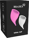 Набор менструальных чаш Vital Cup, 2 шт. (S+L), фото 10
