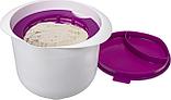 Аппарат для приготовления домашнего творога и сыра «НЕЖНОЕ ЛАКОМСТВО», фиолетовый, фото 5