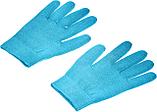 Маска-перчатки увлажняющие гелевые многоразового использования, голубые, фото 2