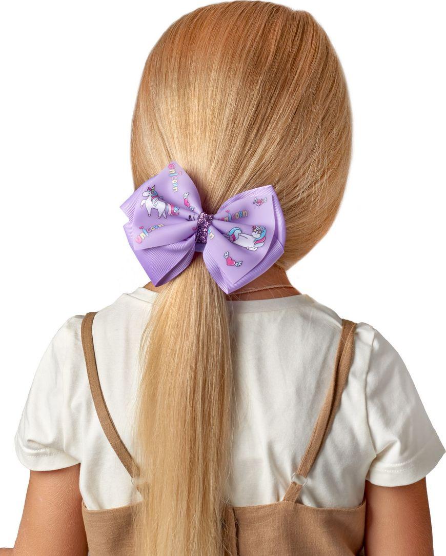 Резинка для волос "ЕДИНОРОЖКА", фиолетовый - фото 5 - id-p211447770