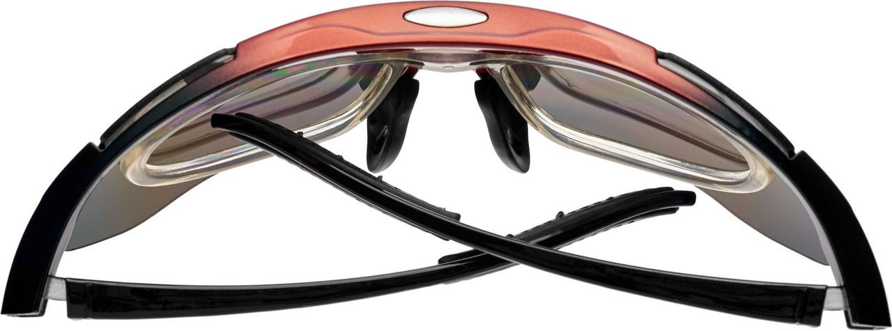 Очки спортивные солнцезащитные с 5 сменными линзами в чехле, красные - фото 6 - id-p211447897