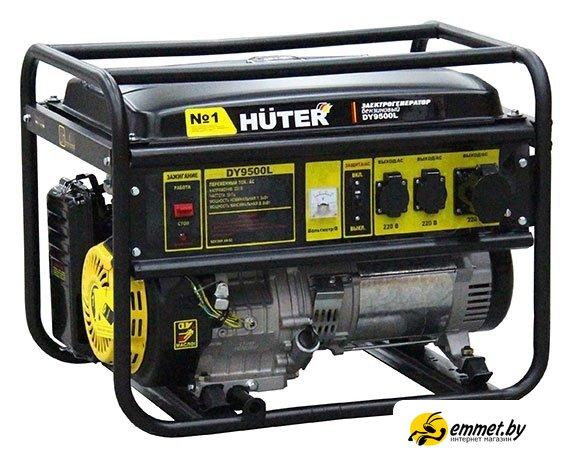 Бензиновый генератор Huter DY9500L - фото 1 - id-p211448881