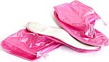 Чехлы грязезащитные для женской обуви без каблука, размер M, цвет розовый, фото 5