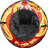 Санки-ватрушка «Золотой дракон», диаметр 100 см., фото 4