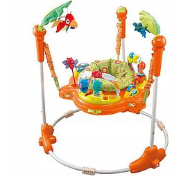 Детские прыгунки игровой центр Jumperoo Rain forest Konig Kids