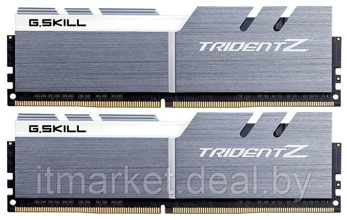 Модуль памяти 32Gb (2*16Gb) G.Skill Trident Z (F4-3200C16D-32GTZSW) 3200MHz PC-25600 16-18-18-38 1.35V - фото 1 - id-p211448654