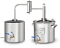 Дистиллятор Добрый Жар Дачный 30 л (с одним разборным сухопарником)