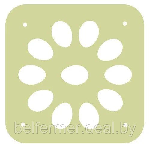 Решетка в Овоскоп Несушка перепелиная на 11 яиц, пластик - фото 1 - id-p211449308