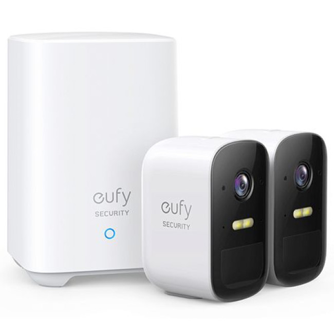 Комплект IP-камер Eufy EufyCam 2C Kit (2+1) T 8831 Белый - фото 1 - id-p211448492