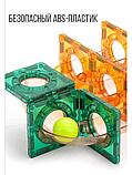 Магнитный конструктор светящийся 49 деталей Light Magnetic Blocks, фото 4