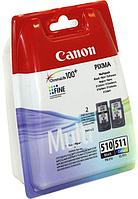 Картридж Canon PG-510+CL-511 Black+Color для PIXMA MP240/260/480, MX320/330