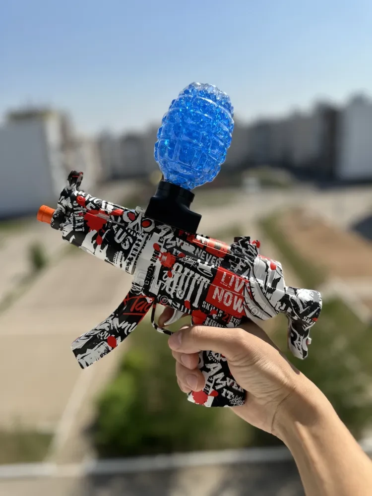 Игрушечный автомат MP5 стреляет орбиз пульками гидрогелевыми - фото 2 - id-p211450922