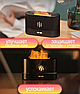 Аромадиффузор - ночник с эффектом пламени Flame Humidifier SL-168  Черный Матовый/Цветное пламя, фото 3