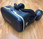 Очки виртуальной реальности 3 D VR Shinecon 6.0 с наушниками Белые, фото 9