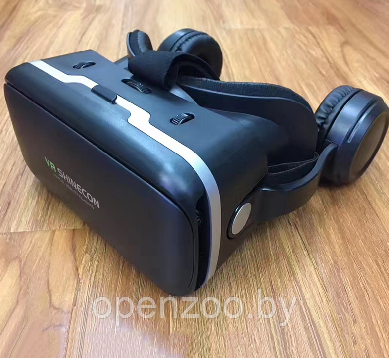 Очки виртуальной реальности 3 D VR Shinecon 6.0 с наушниками Черные - фото 9 - id-p207596725