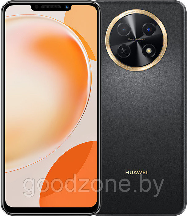 Смартфон Huawei nova Y91 STG-LX2 8GB/128GB (сияющий черный)