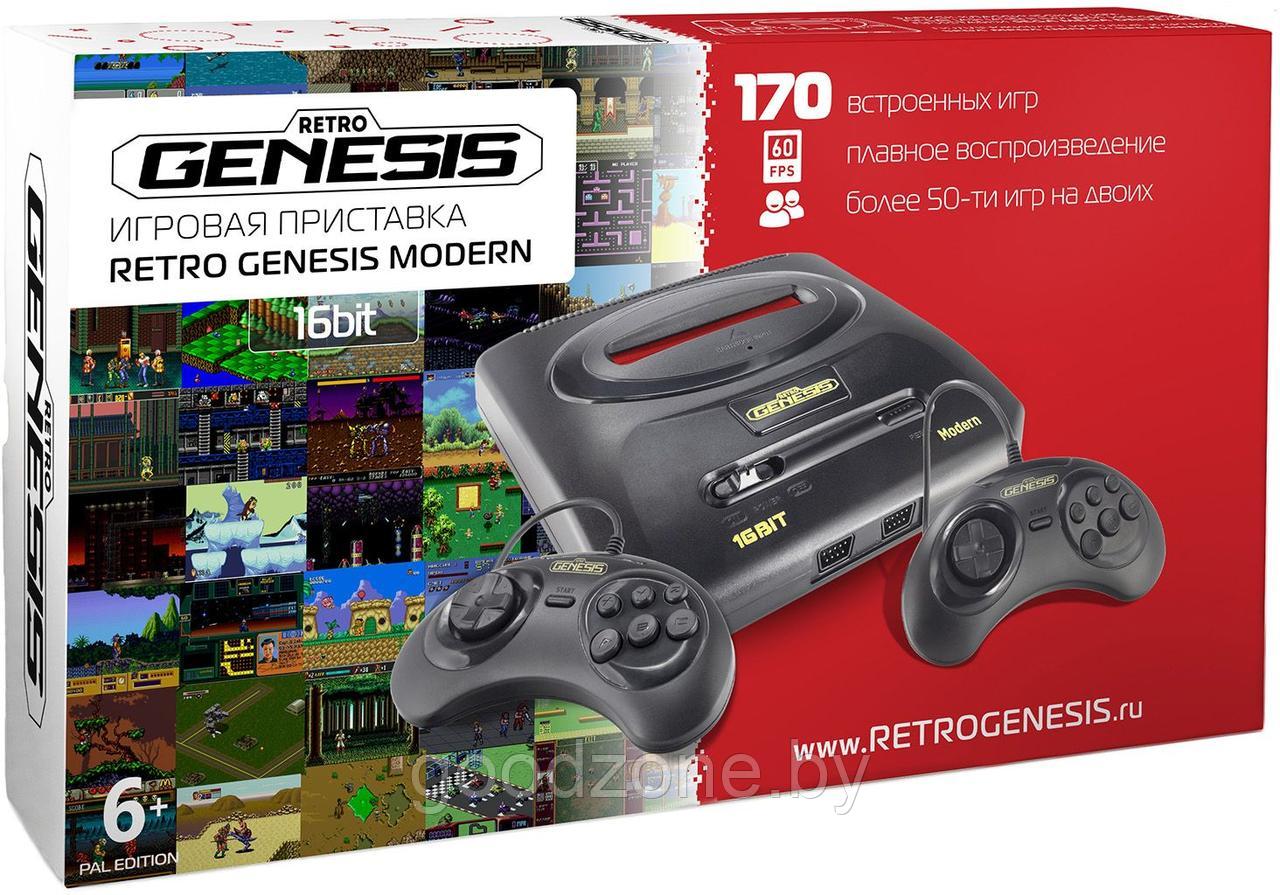 Игровая приставка Retro Genesis Modern PAL Edition (170 игр) - фото 1 - id-p211460362