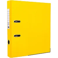 Папка-регистратор А4, "OfficeStyle", ПВХ ЭКО, A4, желтый, 50мм