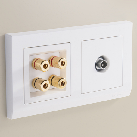 Встаиваемые механизмы Белый глянцевый